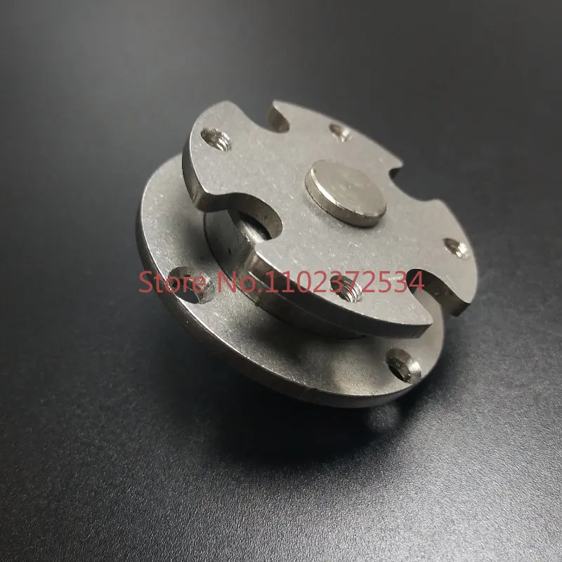 Disc folding rotary unidirectional damper Damper shaft Rocker arm Cushion hinge Joint torque adjustable