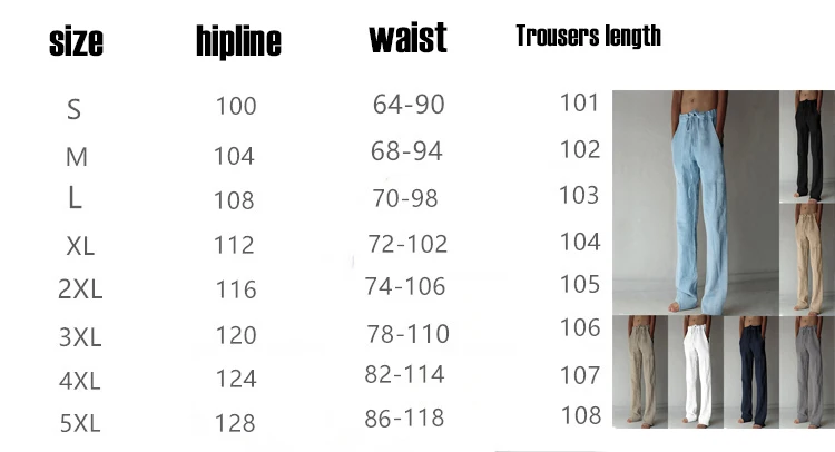Männer Baumwolle Leinen Hosen Männlichen Herbst Neue Atmungsaktive Einfarbig Leinen Hosen Fitness Streetwear S-5XL – Detail 1