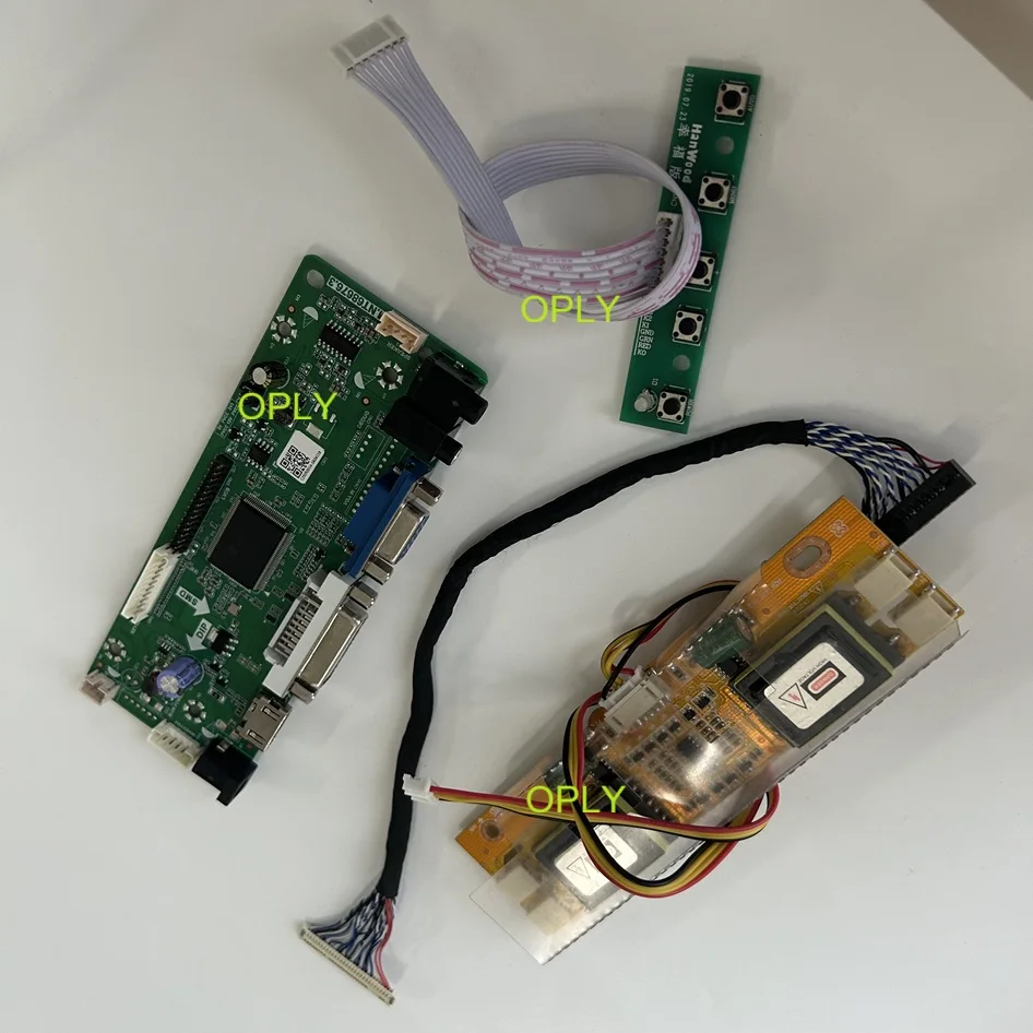 Controller Board HDMI-compatible DVI VGA LVDS Kit for LM190WX1 LM190WX1-TLC1 LTM190M2 LTM190M2-L31 1440*900 19