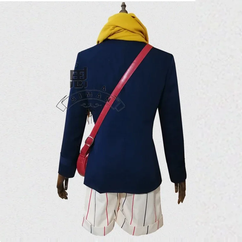 Disfraz de Anime bungou stray dogs, yuapparel, Kyusaku, sombrero de juguete para muñeca, mochila, bufanda, conjunto completo, zapatos y peluca personalizados