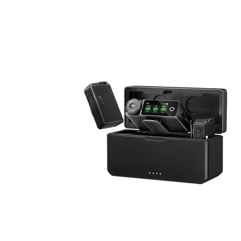 one to two wireless collar microphone, mobile phone live broadcast, outdoor interview, radio microphone