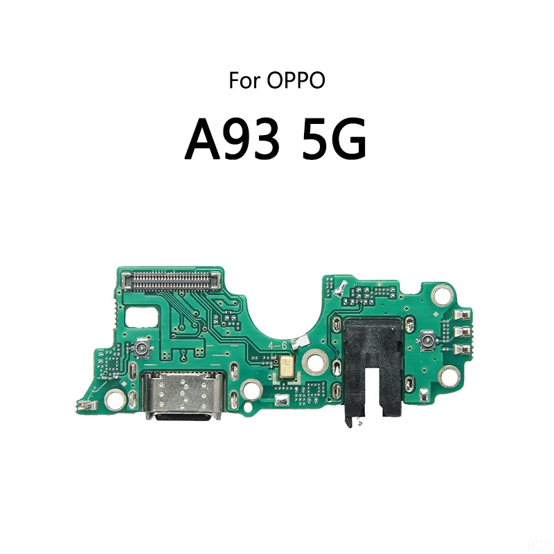 USB Charge Dock Port Socket Jack Plug Connector Flex Cable For OPPO A92 A92S A93 4G A93S A94 A95 5G A96 Charging Board Module