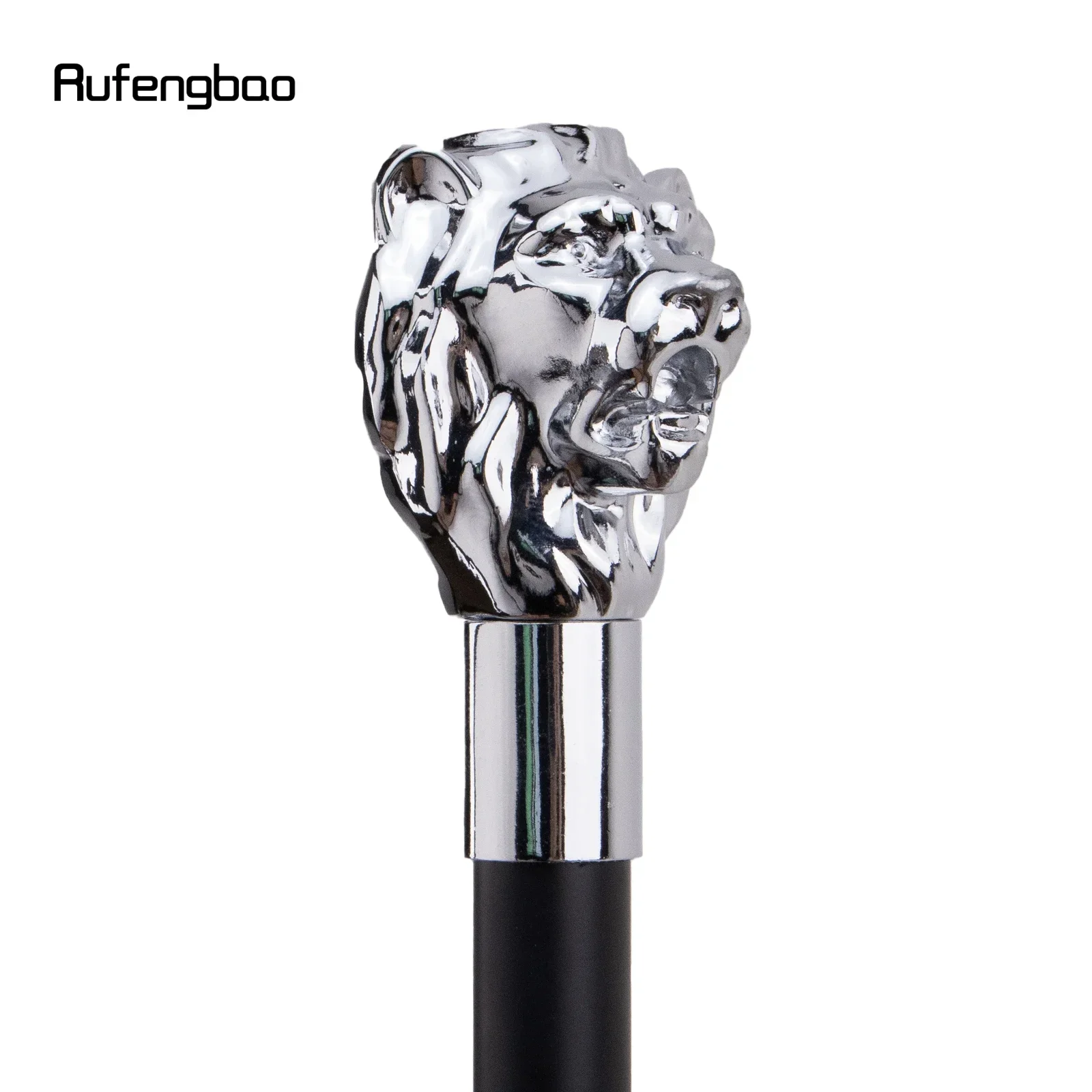 الأبيض الفاخرة الأسد رئيس مقبض موضة عصا للمشي للحزب ديكور عصا للمشي أنيقة كروسير مقبض عصا للمشي 93 سنتيمتر