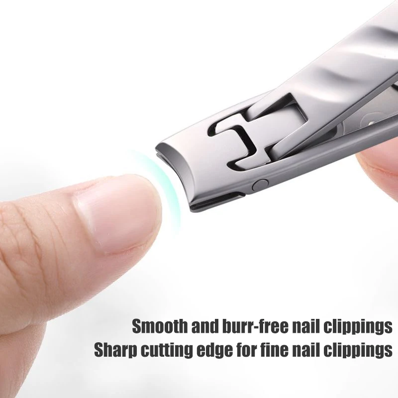 Portable nail clippers, with folding nail clippers, single small size, ultra-thin nail clippers