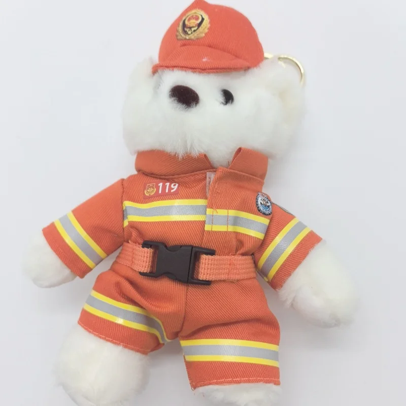 봉제 장난감 판타지 경찰관 소방관 BSR 교통 경찰 펜던트 가방 액세서리, 키체인 가방, 자동차 펜던트, 발렌타인 데이 선물