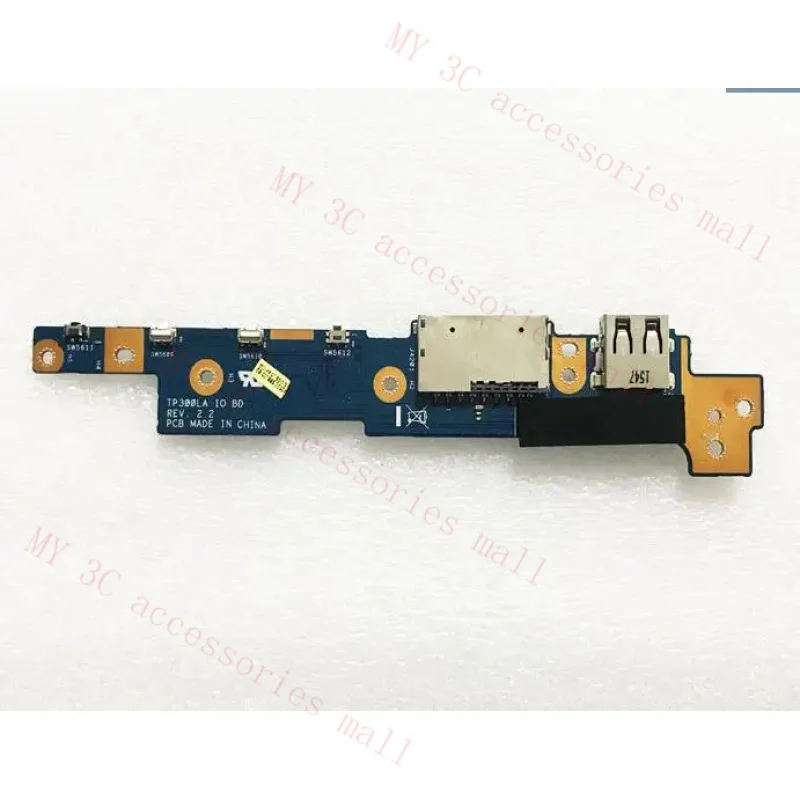 Replacement Power Switch Button IO USB SD Card Board for ASUS Q302 Q302L Q302LA Q302U Q302UA TP300 TP300L TP300LA TP300LD