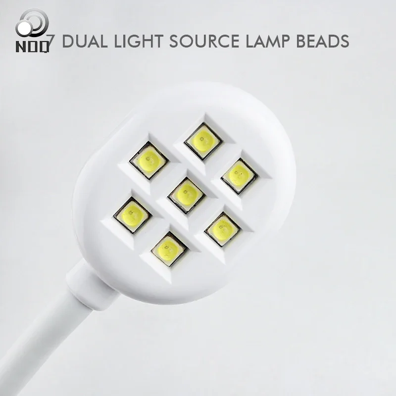 مجموعة أظافر قابلة لإعادة الشحن بالأشعة فوق البنفسجية LED، ضوء الأشعة فوق البنفسجية لأظافر الجل بدون استخدام اليدين، ضوء الأشعة فوق البنفسجية الصغير لأظافر الجل مع حامل فرشاة الأظافر