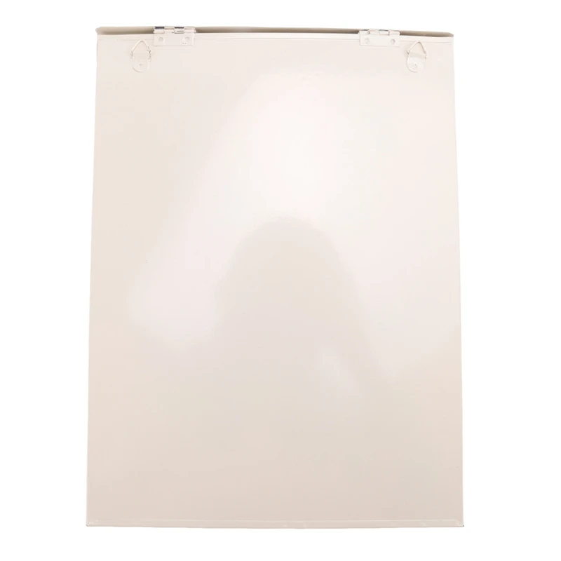 

Почтовый ящик Винтажный настенный почтовый ящик Антикварный металлический почтовый ящик Устойчивый к ржавчине держатель почты подходит для улицы Белый