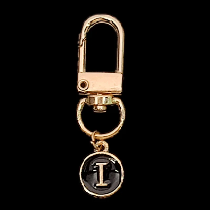 Modischer DIY A-Z Buchstaben-Schlüsselanhänger, niedlicher kleiner Liebes-Taschenanhänger, Ringanhänger, 26 Alphabet-Metall-Schlüsselanhänger, Geschenk – Detail 11