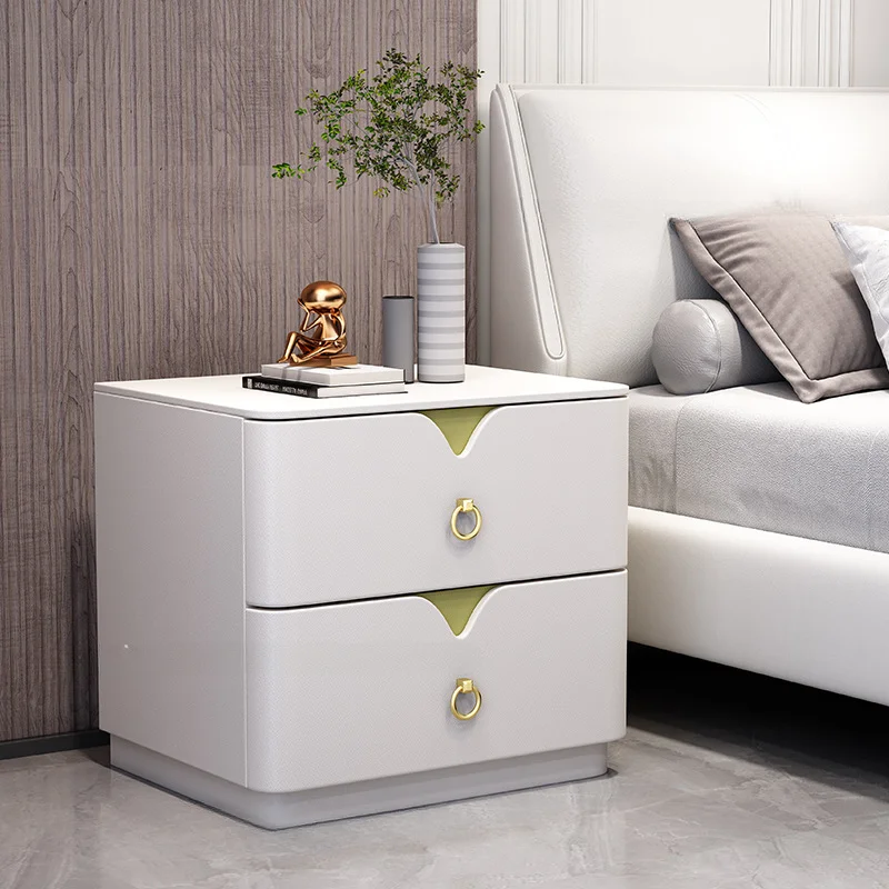 

Hanging Bedside Table Open Cabinets Auxiliary Round Cabinet Sofa Side Wood Bed Tables Nightstands Designer Room Nordic Furniture