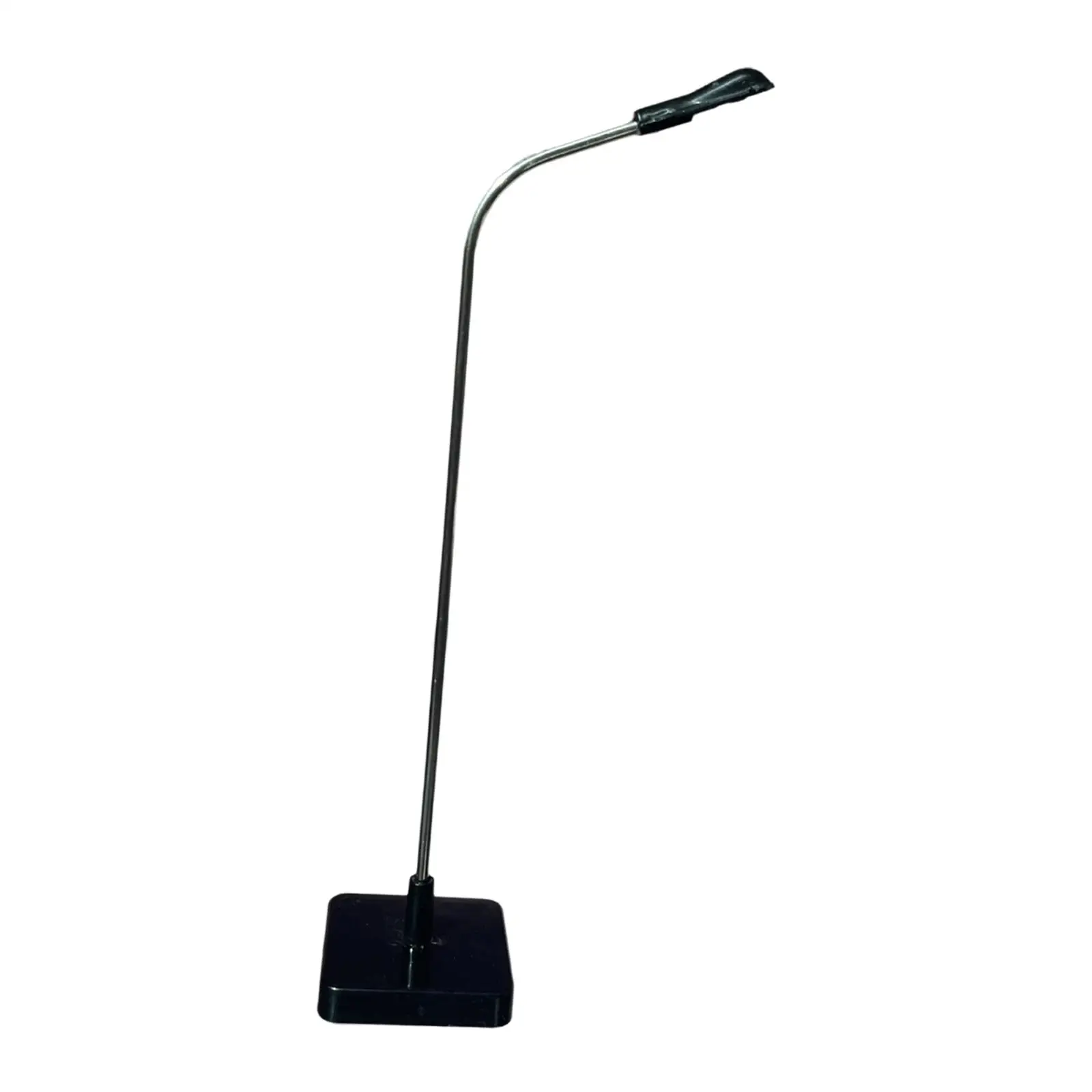 1:64 Vehicle Model Display Street Lamp with USB Cable Easy Assembly Decorative Simulation Miniature Scenery for Doll Diorama Car