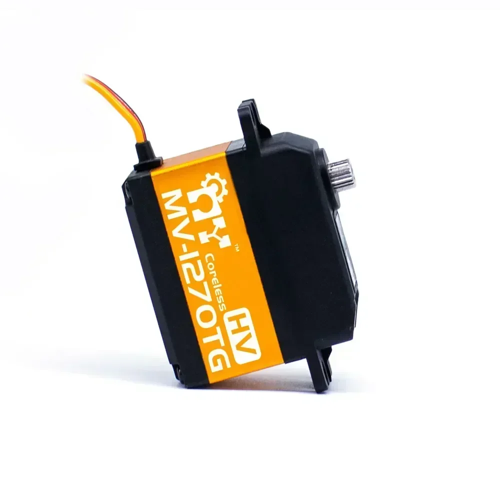 Grande coppia MV-1270TG 35kg 0.11sec 7.4V Titanio Metallo Ingranaggi Coreless Motore Servo digitale standard per elicottero Rc Car Robot