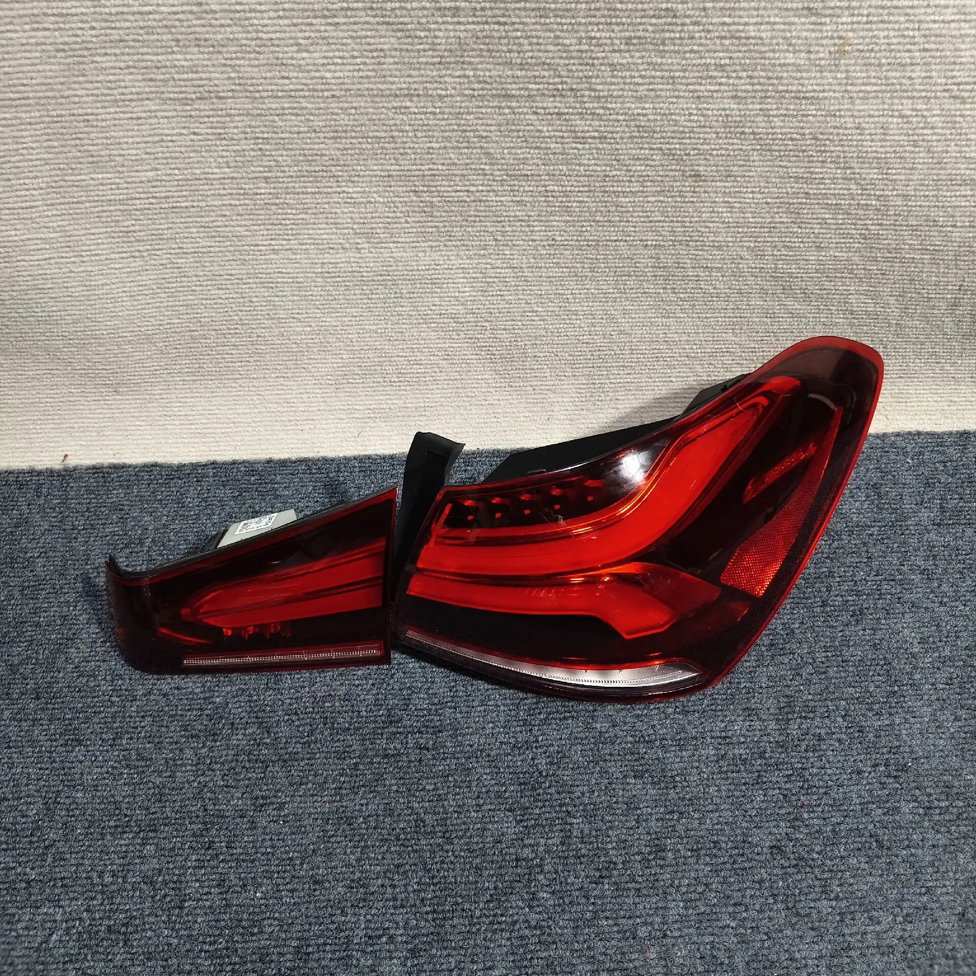 For Mercedes-Benz A-Class W177 2019-2023 A180 A200 Original High Configuration LED DRL Brake Tail Light Assembly Rear Taillamp