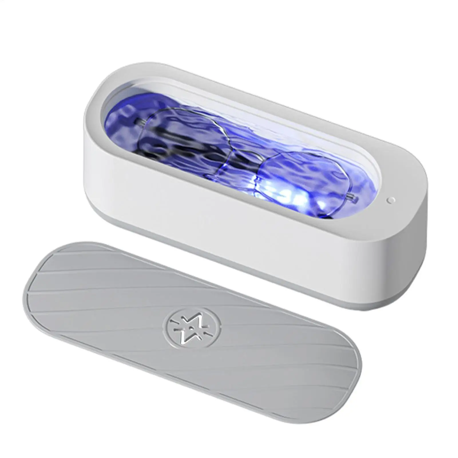 Mini Vibration Cleaner Jewelry Cleaning Machine Lightweight Cordless Ultrasonic Cleaner Machine For Glasses Dental Devices