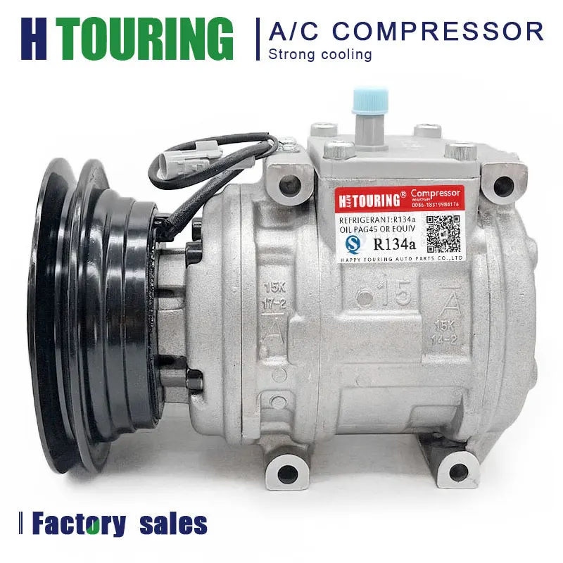 

For Air Conditioning Compressor Toyota Land Cruiser Hdj80 4.2 1990-1998 88310-60770 447300-1170 447100-7040 447200-0980 10PA15L