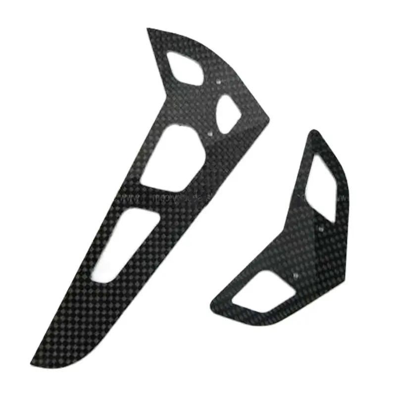 DIY RC 500 Pro Углеродное волокно Вертикальное горизонтальное хвостовое плавник для вертолета Align Trex 500 RC