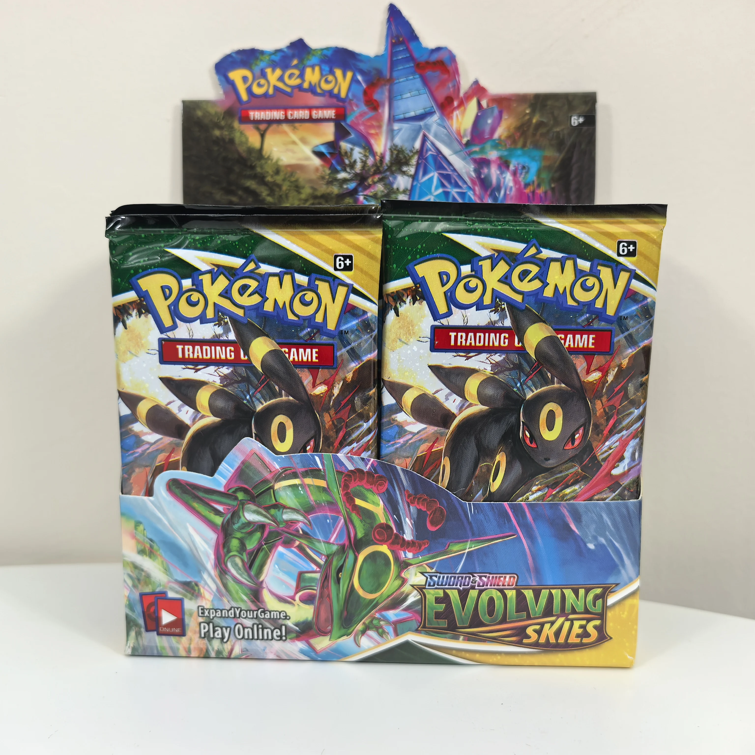 360Pcs English Pokémon TCG: Sword Shield Evolving Skies Booster Box Pokemon trade card 36 Pack Box Ready to ship