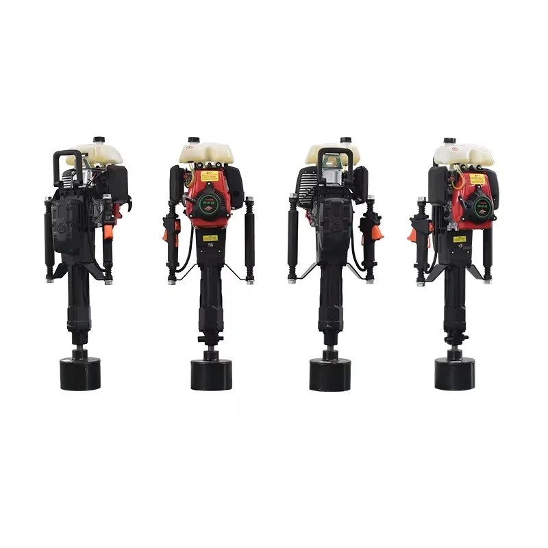 High Power Handheld Pile Driver Portable Post Driving Machine for Solar Farm Construction and Agricultural Fence Installation