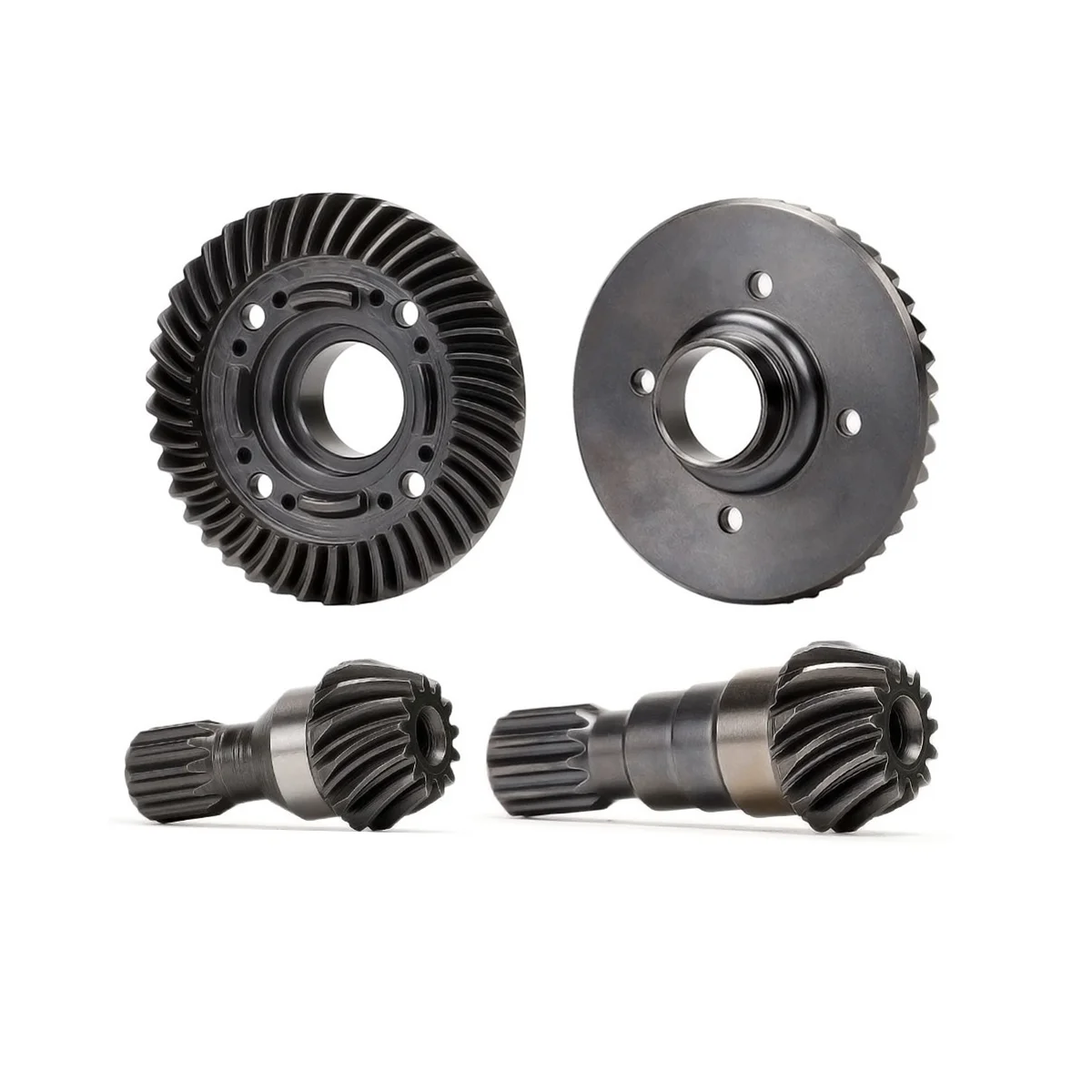 Hardened Steel Front and Rear Differential Ring Gear Diff Pinion Gear for TRAXXAS 1/5 X-MAXX 1/6 XRT Upgrade Parts