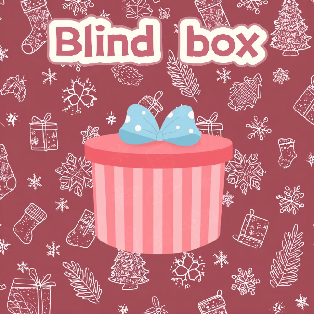 2025 neue heiße Festival Blind Box süße Anime Figur Schlüsselanhänger Charme Überraschung Spielzeug Weihnachtsdekoration