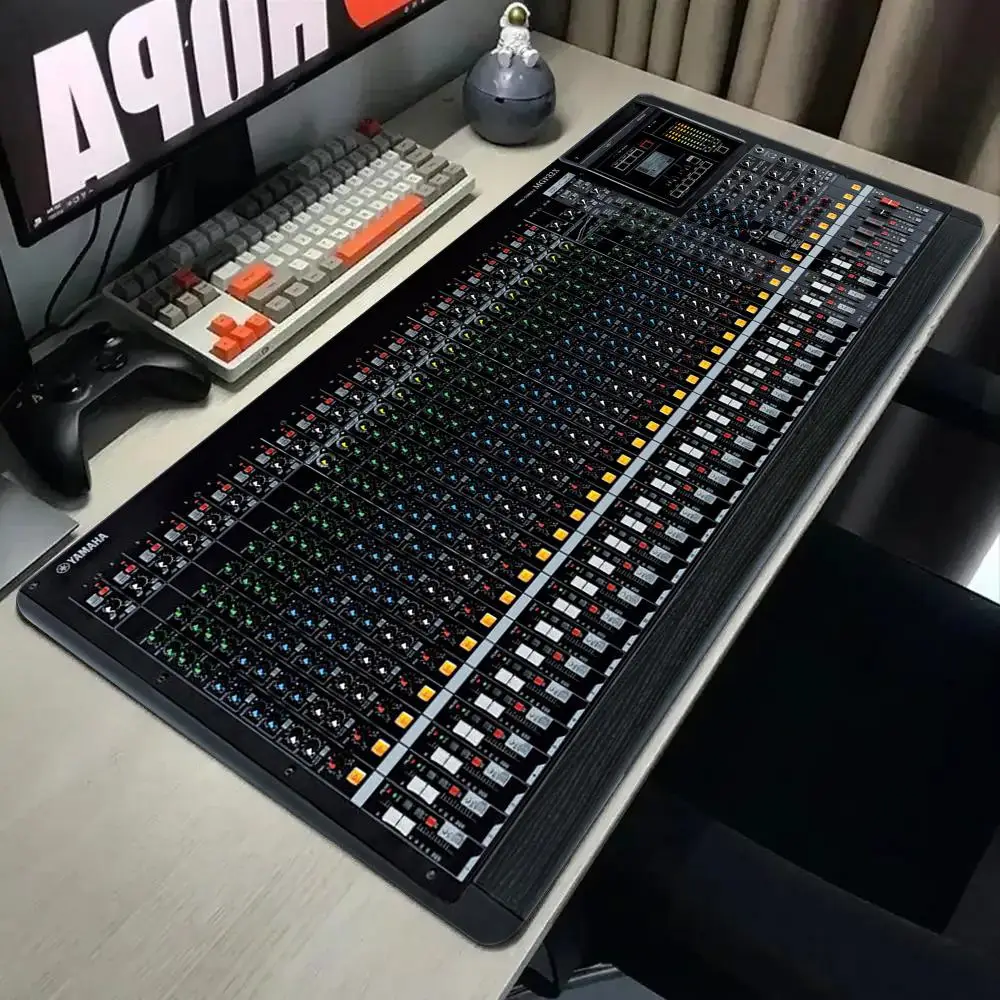 DJ controller Mouse Pad 900x400MM Large Gaming Mousepad Keyboard Gamer Rubber Anti-wrinkle Anti-Slip Bottom Desk Mat