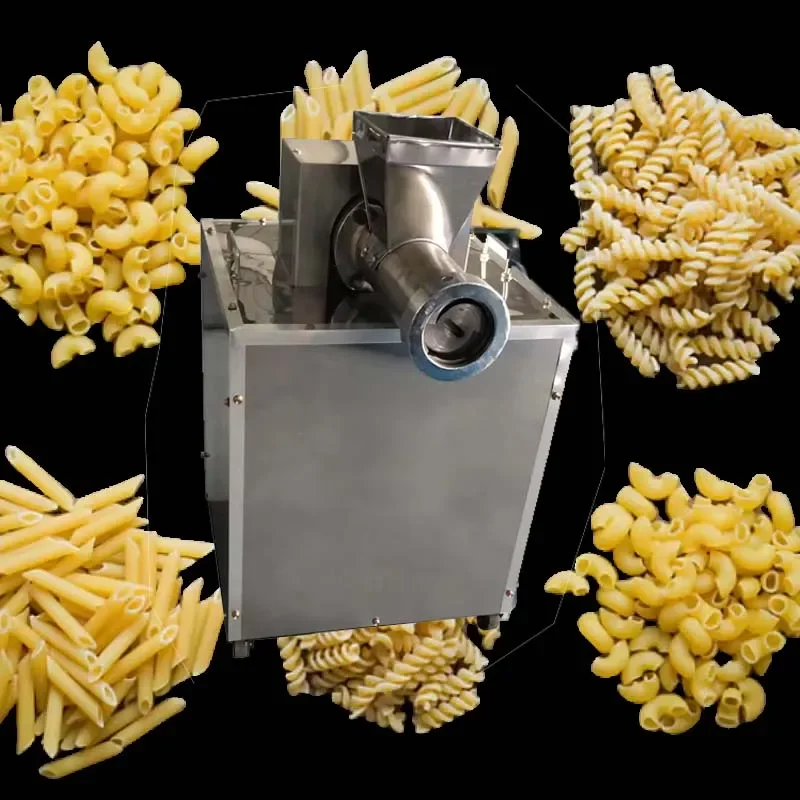

Automatic Macaroni Making Machine Spaghetti Maker Pasta Extruder HJ-BK60