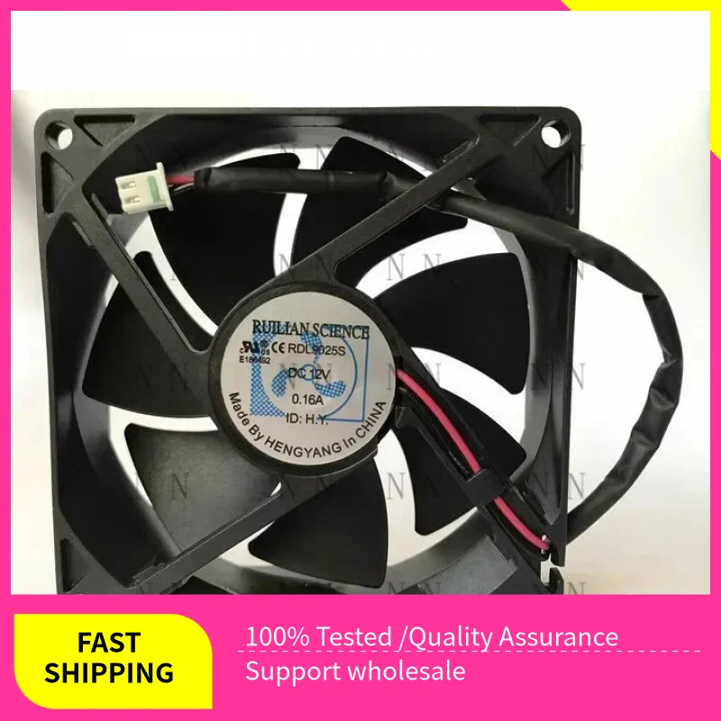 

GGT NEW FOR RUILIAN SCIENCE 9025 RDL9025S DC12V 0.16A Refrigerator fan