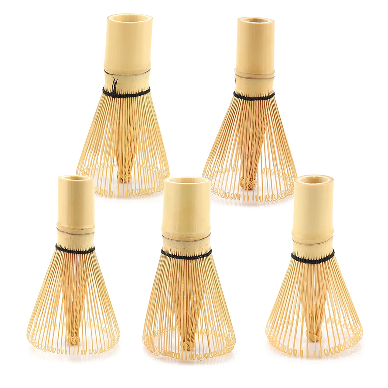 54/64/72/80 Prongs Japanese Ceremony Bamboo Matcha Practical Powder Whisk Coffee Tea Brush Tool Grinder Brushes Tea Tools