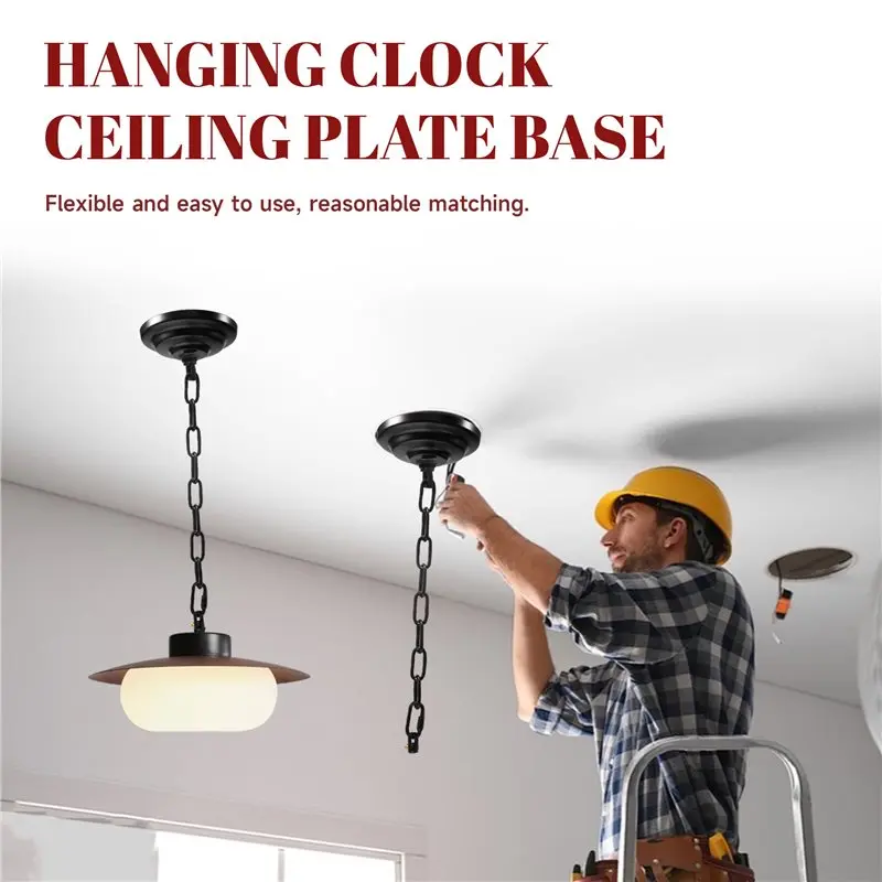 ABUG-Chandelier Chain Ceiling Mounting Kit Light Fixture Chain With Light Canopy Kit For Hanging Light, Chandelier