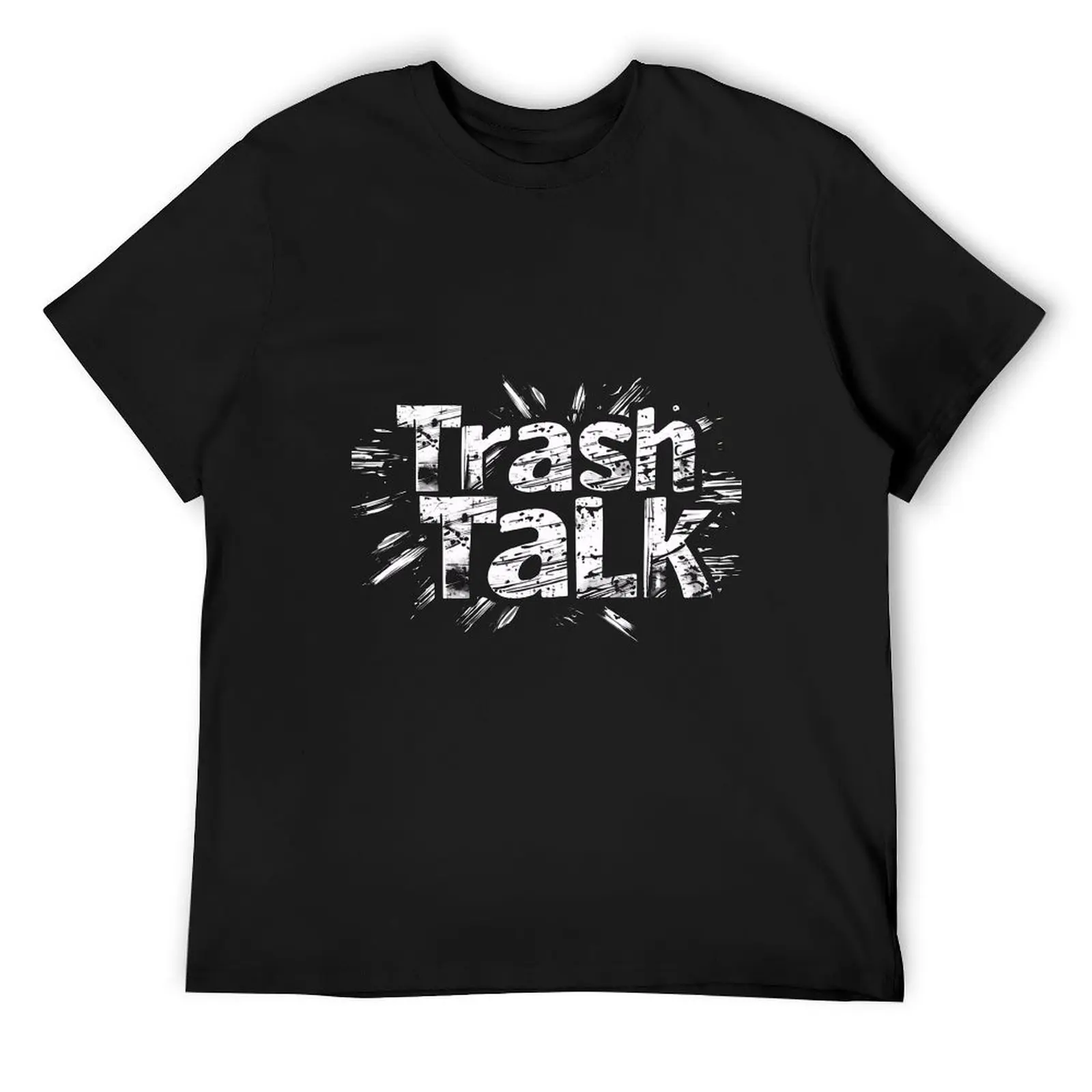 “Monstrous Trash Talk: Printed Domination” T-Shirt baggy shirts plus size clothes anime mens shirts graphic tee