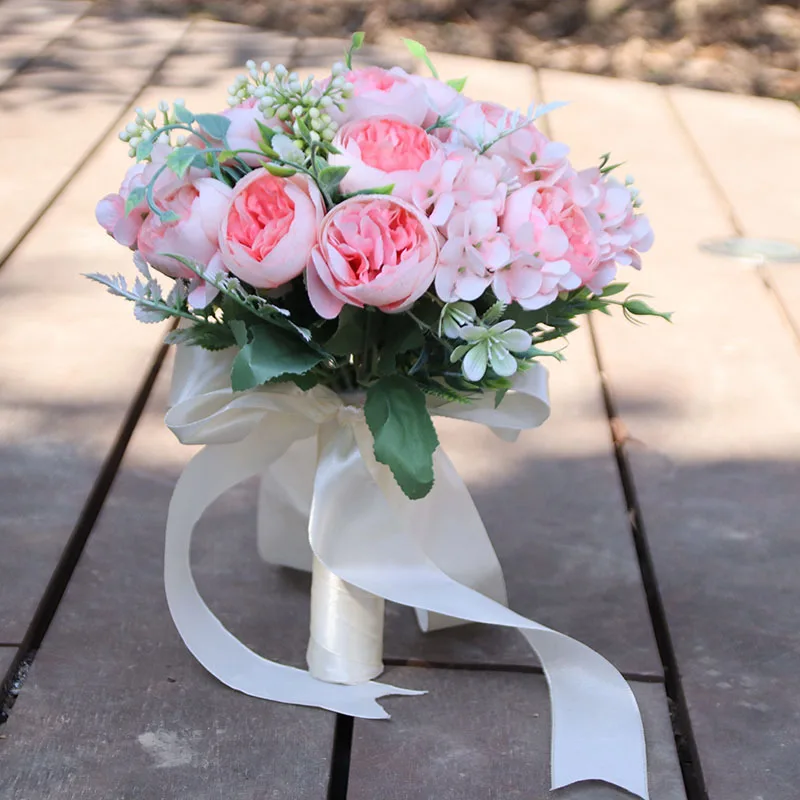 

Small fresh simulation roses silk flowers home decoration dining table wedding bride hand bouquet