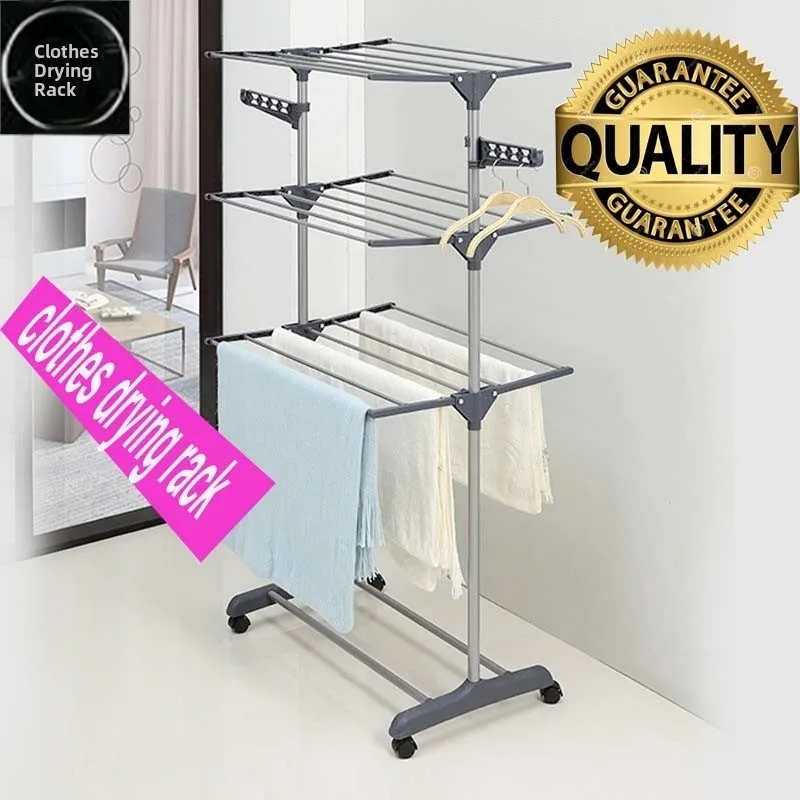 

Foldable Clothes Drng Ra Laundry Garment Dryer Hanger Rod Clothes Hanger for Women's down Jaet Winter Season China Made