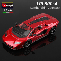 Bburago 1:24 Lamborghini Countach LPI 800-4 Alloy Car Static Model Diecast Vehicles Toy Collectible Gift LPI800