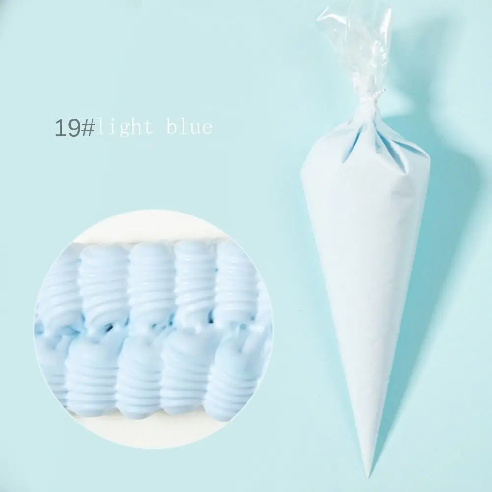 Pegamento de crema de imitación, pegamento de arcilla batida falso hecho a mano, pegamento de arcilla suave, decoración de crema, 31 colores, goma de crema