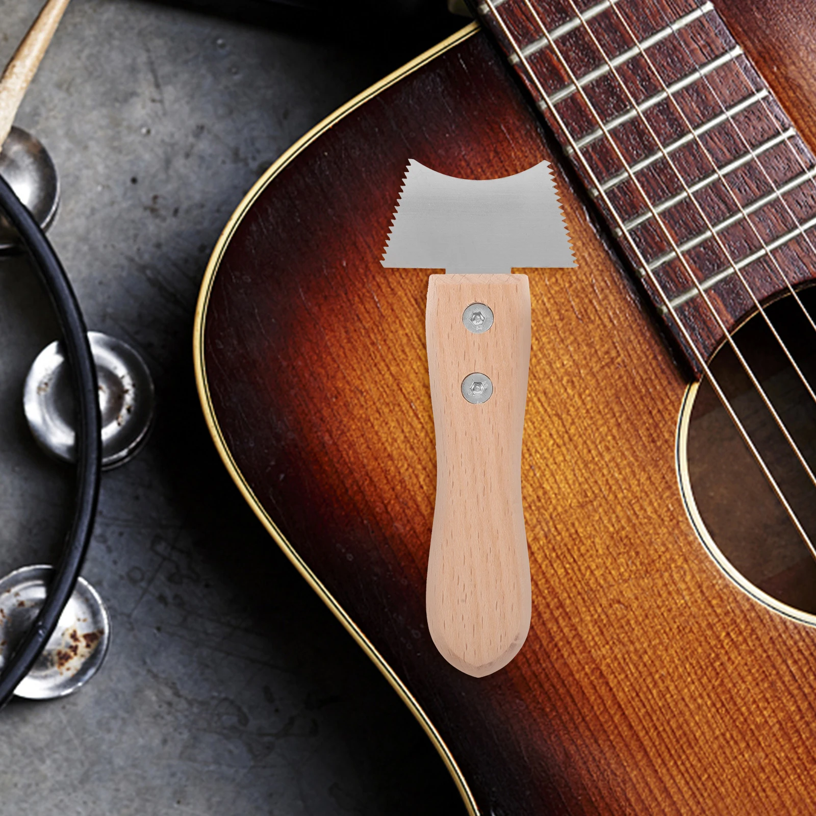 

Guitar Slot Cleaner Metal Tool Fret Saw Blade Guitar Accessories Portable Strings Cleaner Music Instrument Maintenance