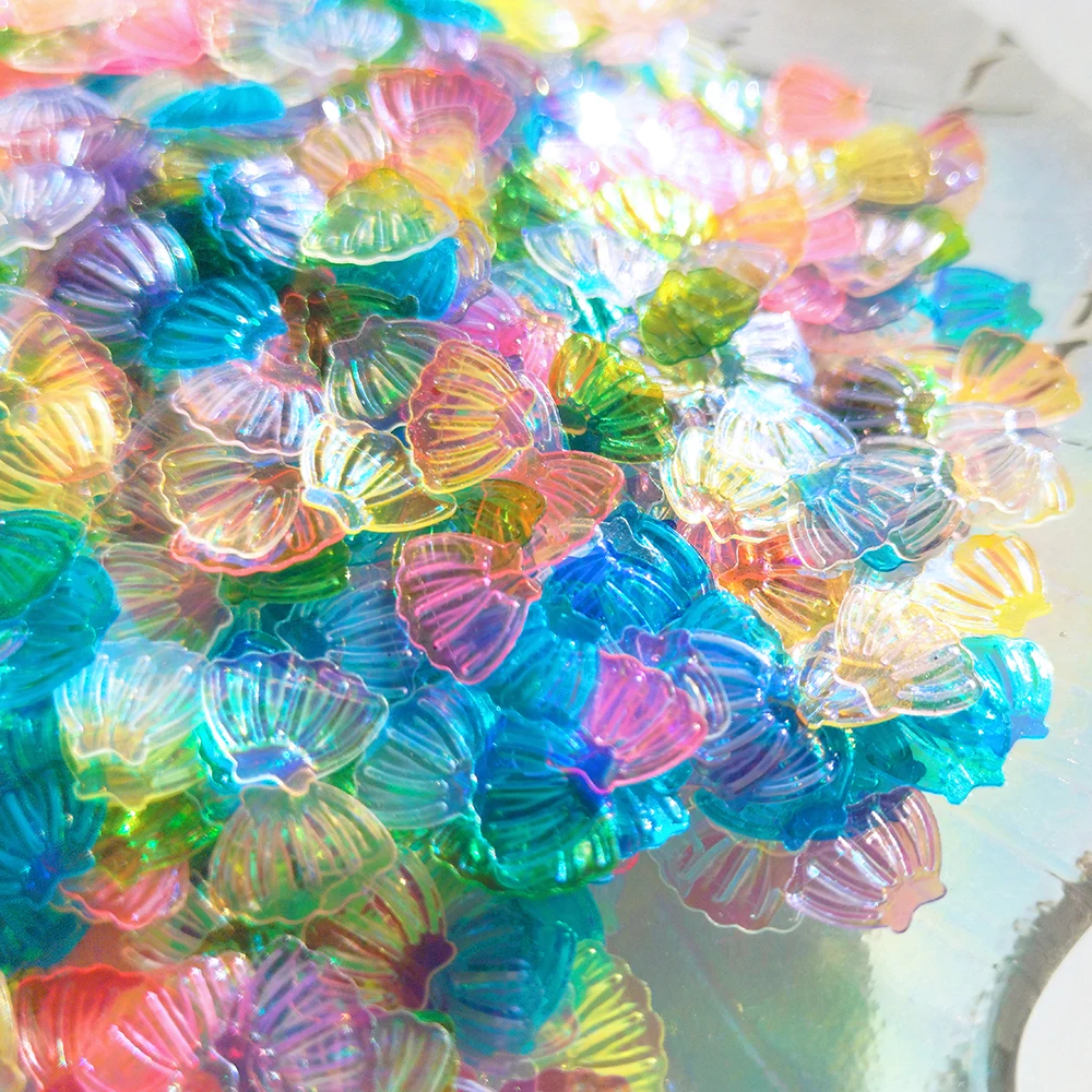 20g Mix Paillettes Craft Glitter Star Heart Flower Mermaid Shell Paillettes Paillettes vestiti fai da te Nial Decor D0230