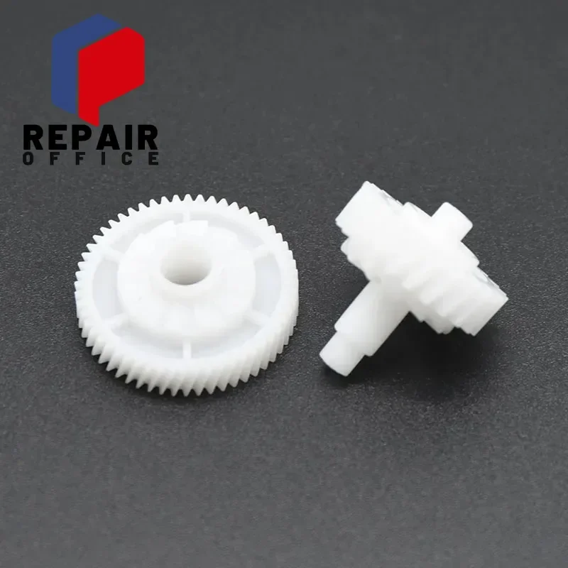 50Set. RU6-0018-000 23T 56T Fuser Drive Gear for HP LaserJet P1505 P1506 P1566 P1606 M1120 M1522 M1536 1505 1606 1120 1522 1536