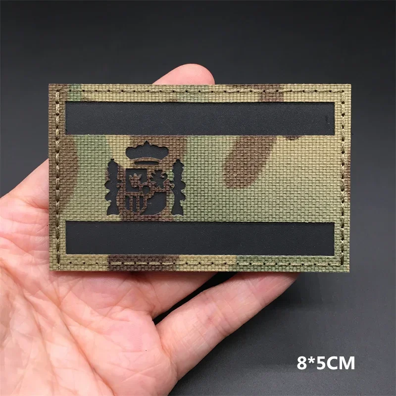 3d multicam bandeiras nacionais remendos ir remendos reflexivos em roupas emblemas táticos gancho & loop corte a laser suprimentos diy acessórios