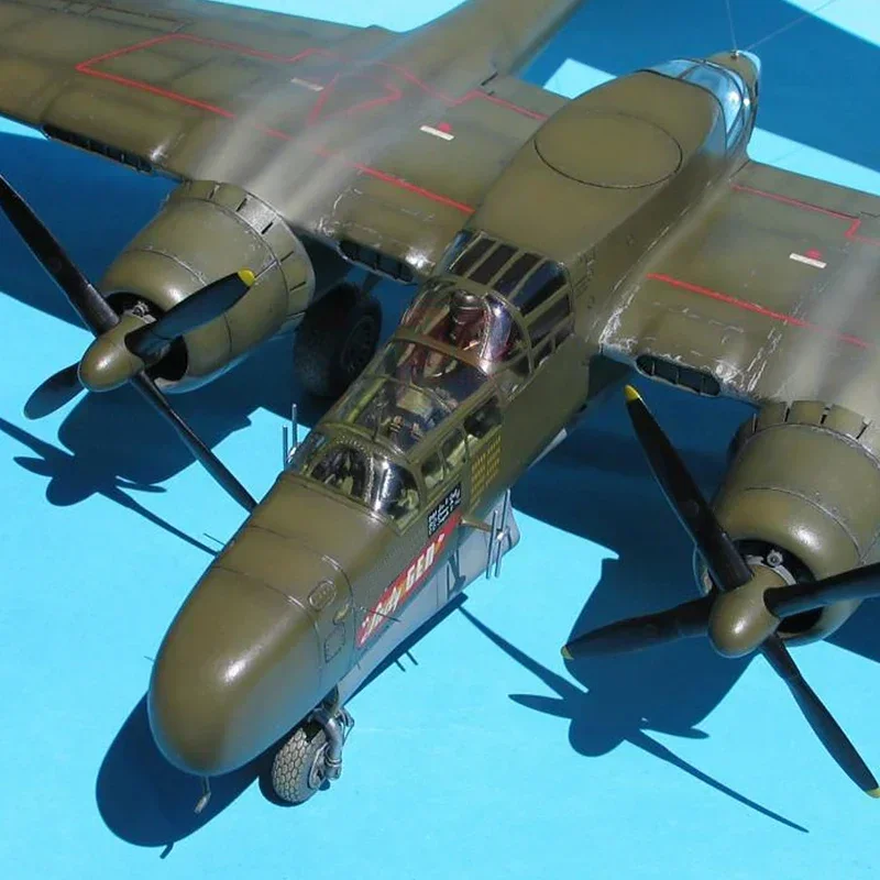 Great Wall modelo hobby montagem Kit de aeronaves L4806 US Air Force P-61A "veúva negra" lutador escala 1/48