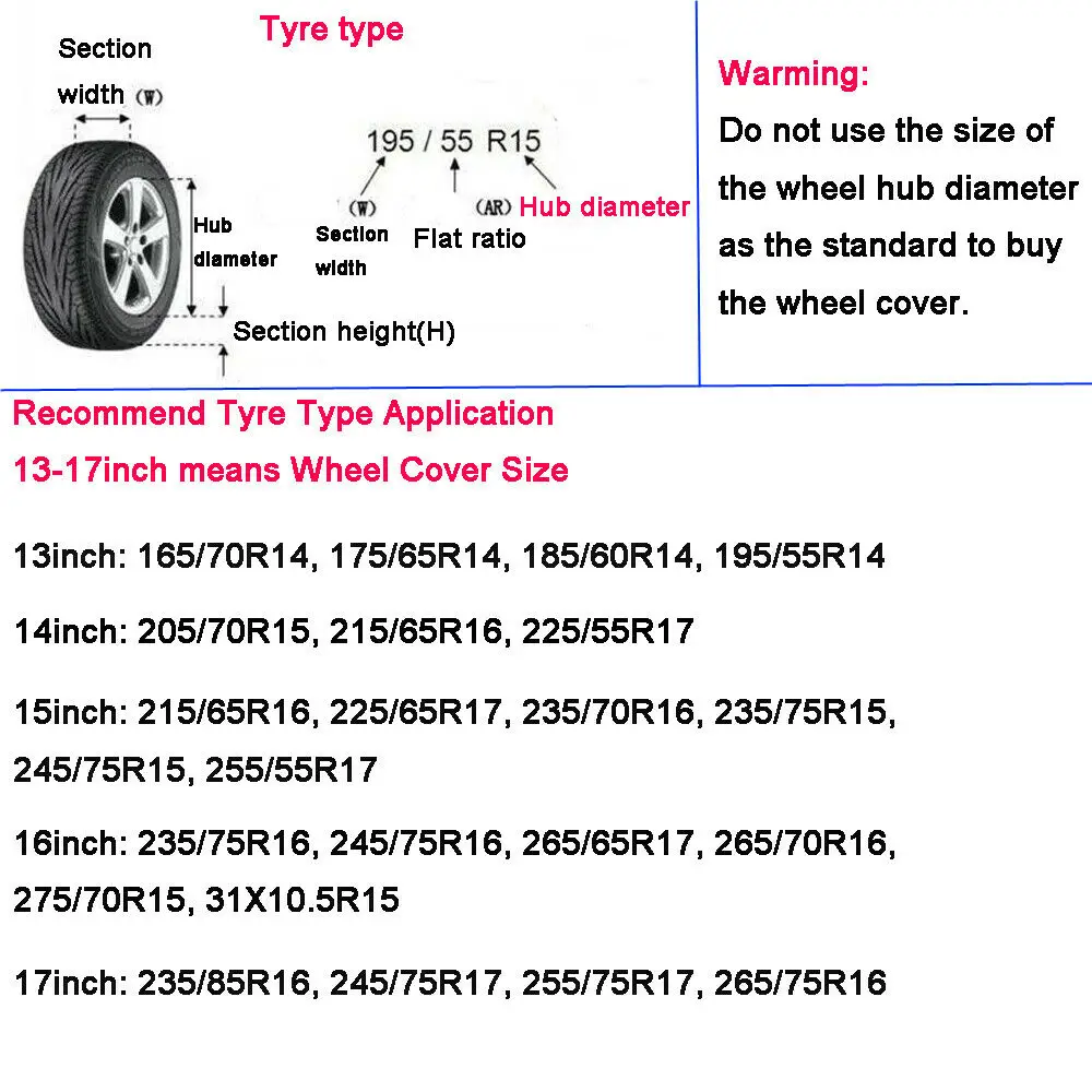 Universal Black Car 4WD 4X4 Spare Tyre Cover Wheel Tire Covers Fit All Size Of Tire Custom design