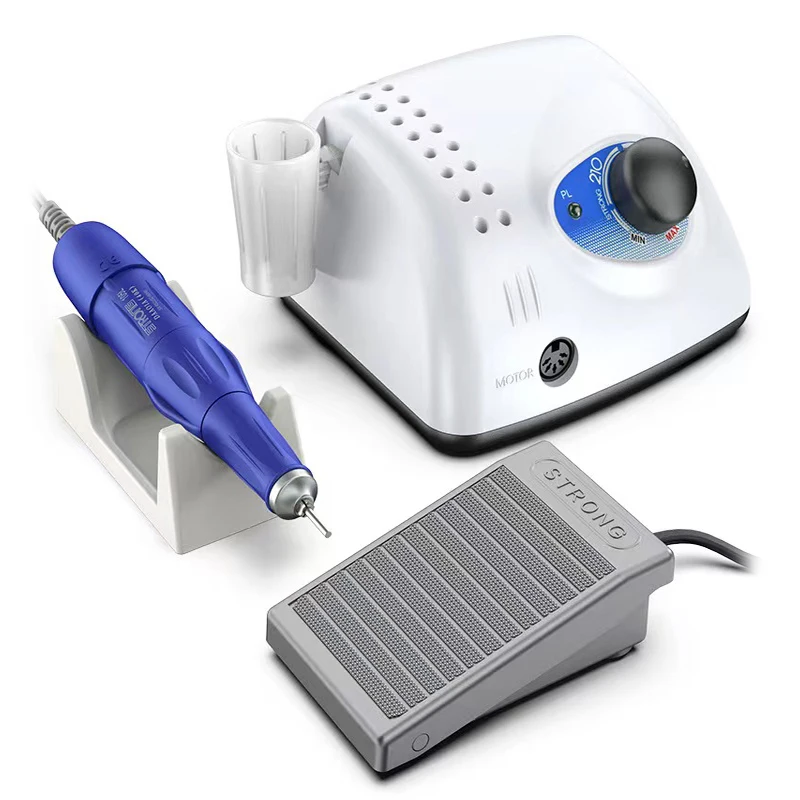 

Фрезер Strong 210 105l Электрический Профессиональный для ногтей, 35000 об/мин, 65 Вт