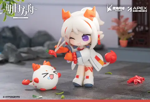 APEX-TOYS Arknights Let's Dessert Q Version Series Yanguo Special Chapter Order / Dusk / Year Anime Figure Model