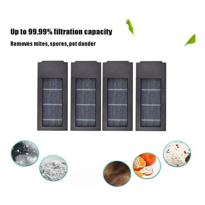 로봇 진공 부품용 메인 브러시 걸레 천 액세서리, Ecovacs Deebot X2 Omni X2 X2 Pro DEX86