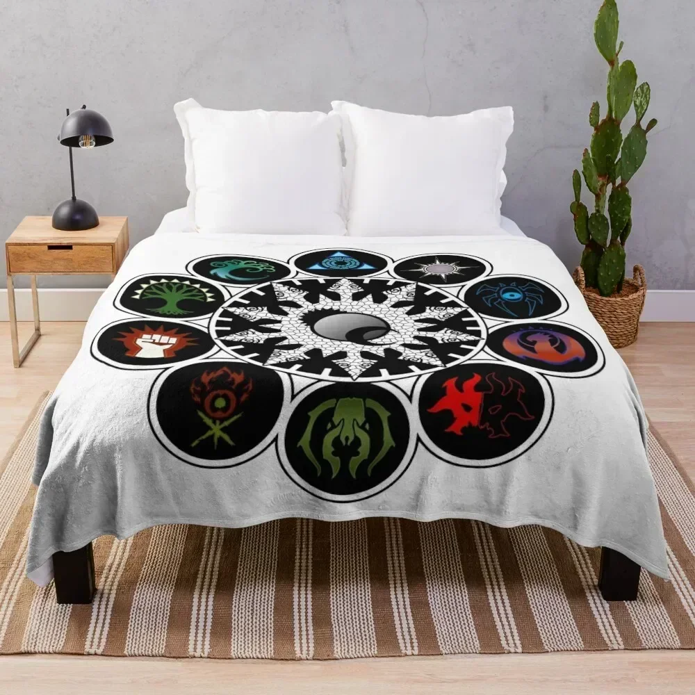 

Tablet of the Guilds Throw Blanket Warm Comfortable Blanket for Office Napping