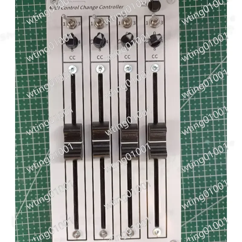 for Generic 4 Channel Motorized Fader Controller USB MIDI Interface for DAW Mixing Console Audio Level Adjustment Hardware