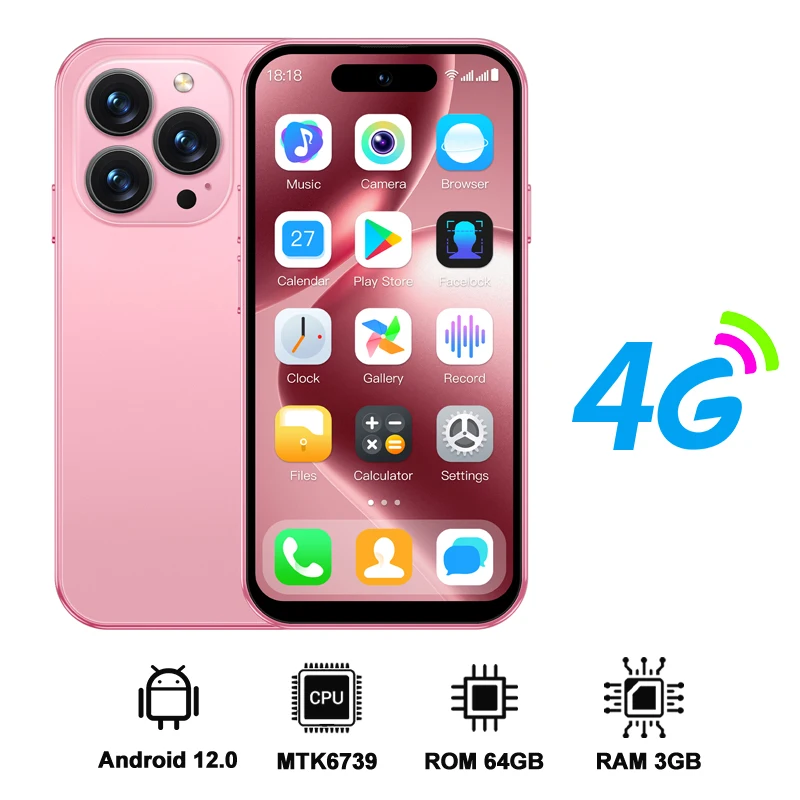 pink RAM3G ROM64G