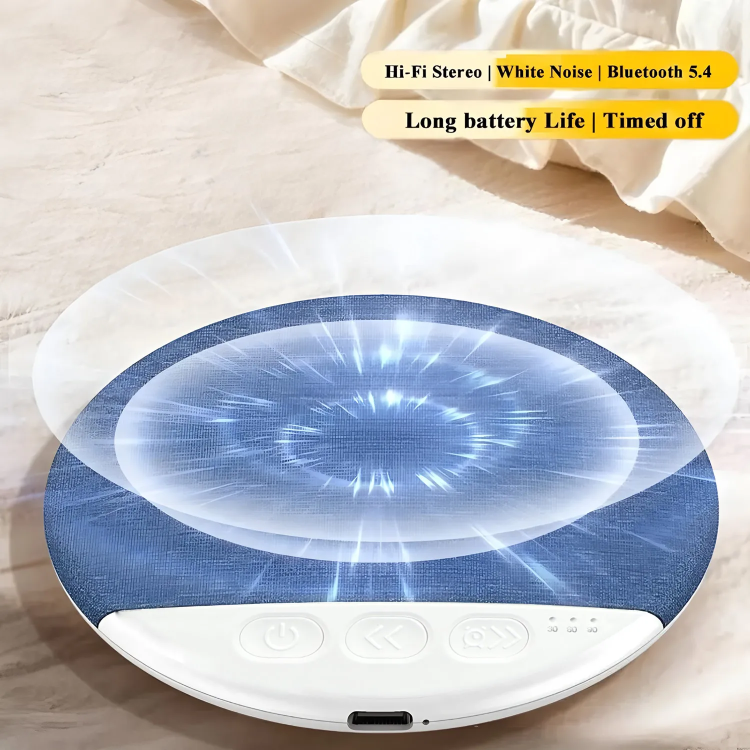 X3pro Pillow Speaker Bluetooth 5.4 Under Pillow Sound Machin