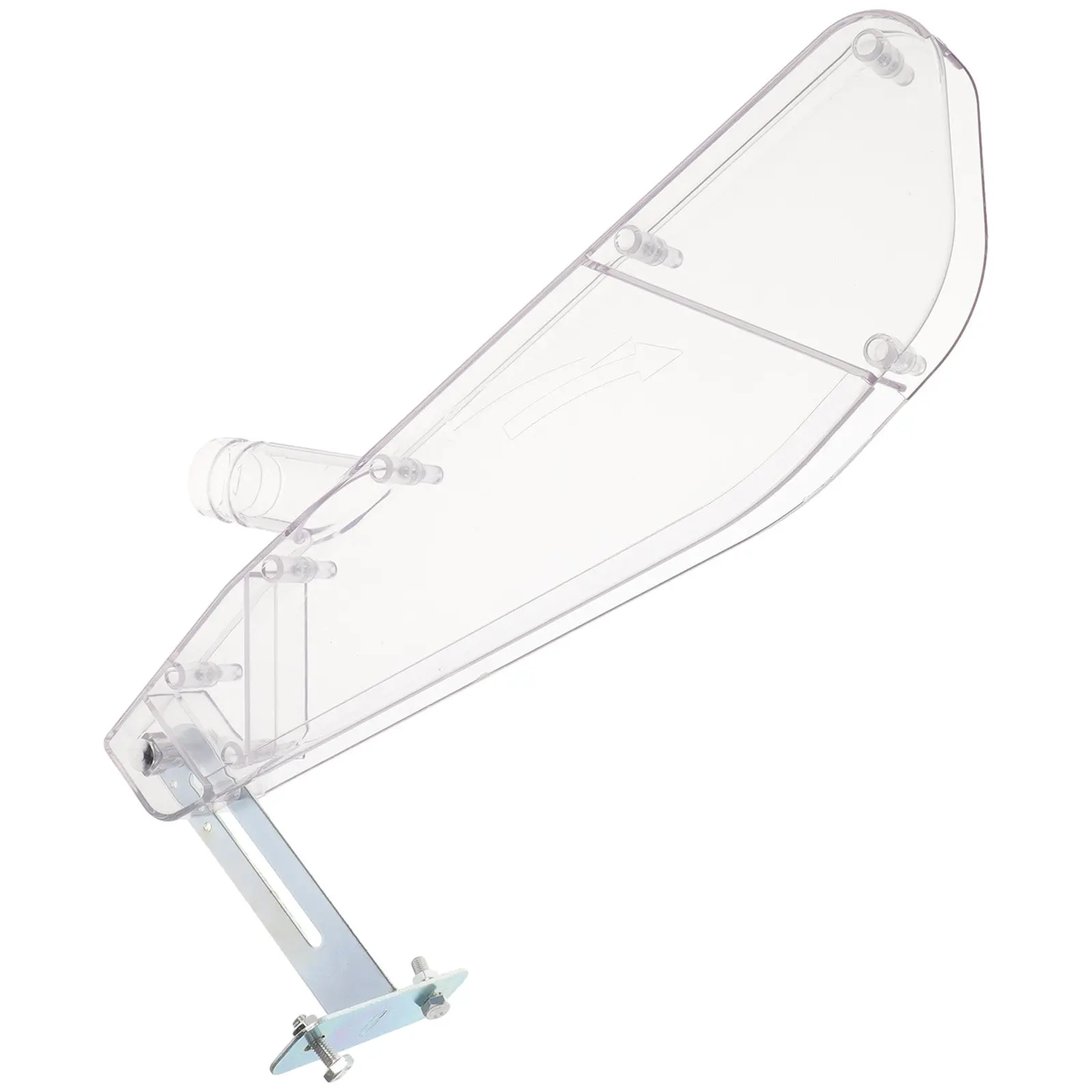 

Premium Table Saw Protector 4-10 Inch with Splitting Cutter Transparent Heavy-Duty Plastic Guard for Safer Smoother Woodworking