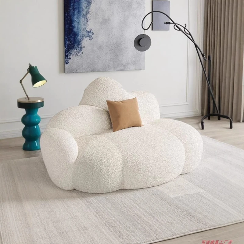Apartment Modern Sofa Corner Lazy Inflatable Living Room Sofa Small Floor Muebles Lounge Salon Designer Divano Trendy Furniture