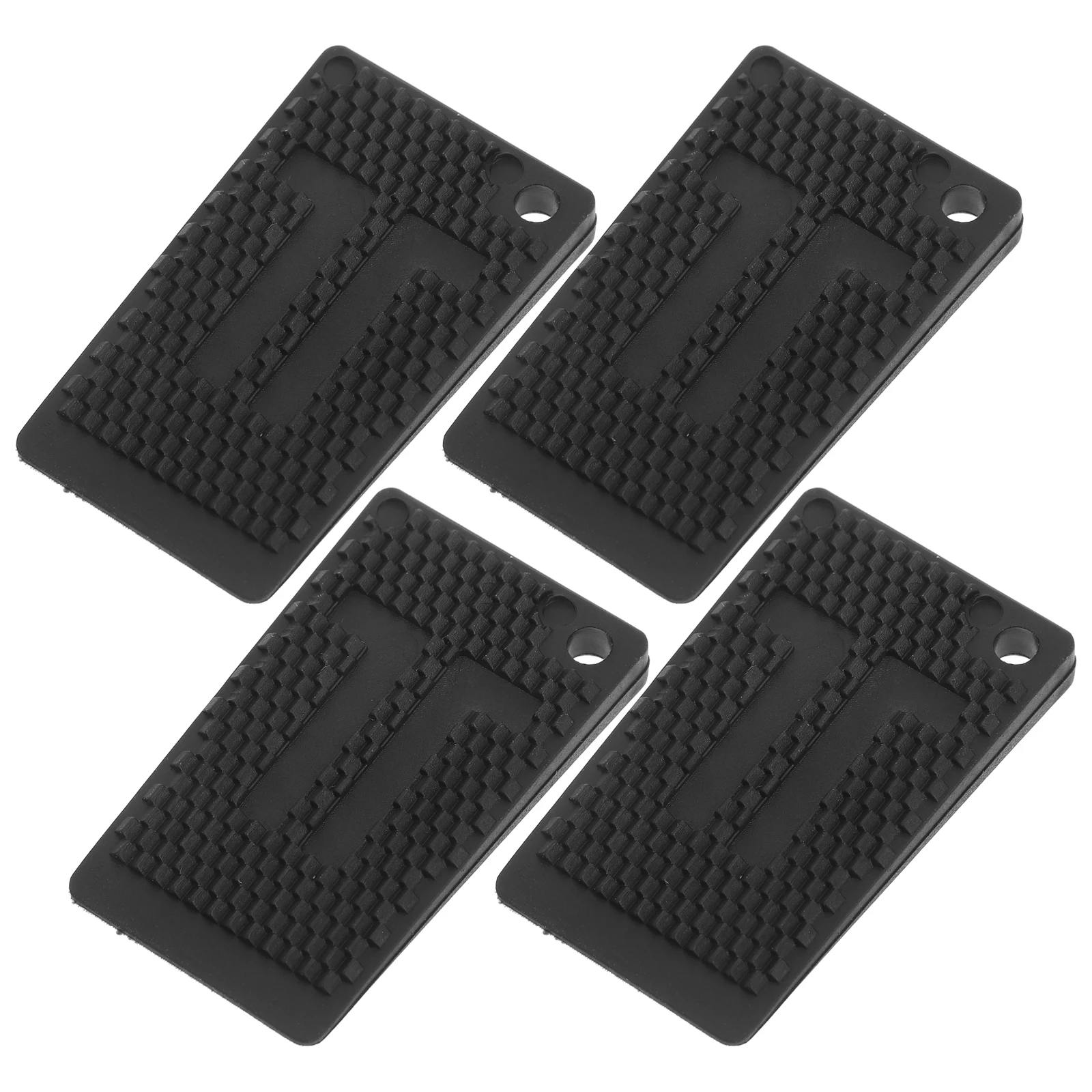 20pcs Furniture Leveling Pads Plastic Spacers Door Wedge for Bookshelf Bottom Scratch Resistant Durable Chairs